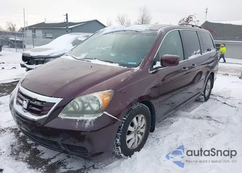 2009 Honda Odyssey Ex-L из США, поврежденный, VIN 5FNRL38759B006201